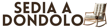 sedia a dondolo